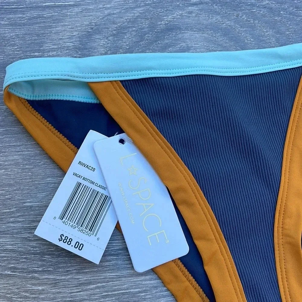 L*space Vacay Bottom Classic, slate/ink/pool color - Picture 6 of 9